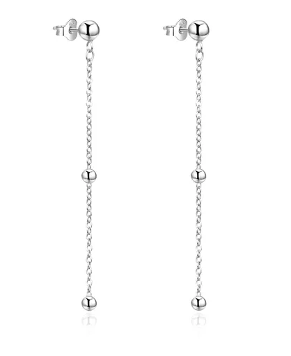 Agato Cercei lungi din argint AGT-E040P