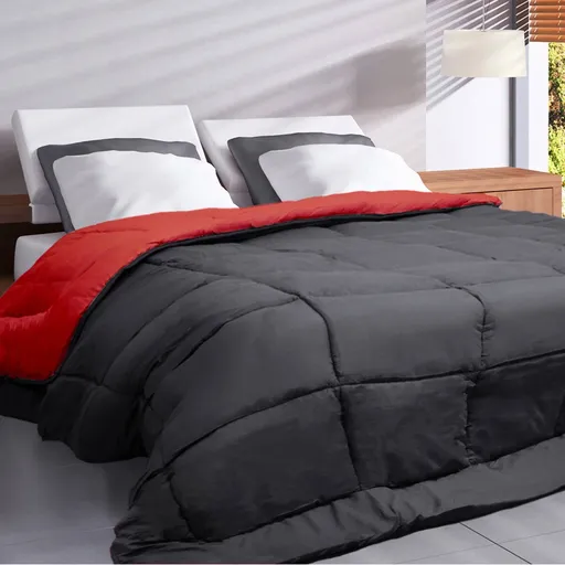 Pătură din microfibră față-verso, culoare uni, 400g/m2