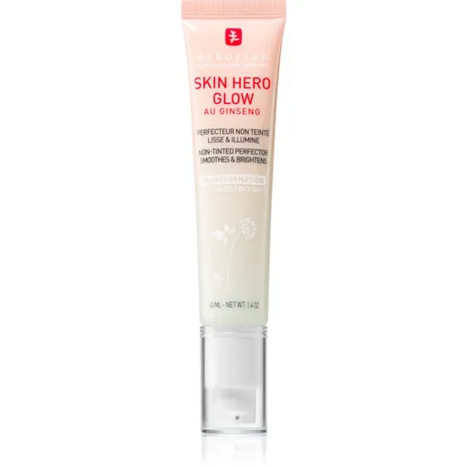 Erborian Skin Hero Glow Non-tinted Perfector crema de fata usoara pentru luminozitate si hidratare 40 ml