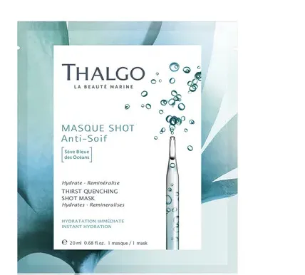 Thalgo Mască de față hidratantă (Shot Mask) 20 ml