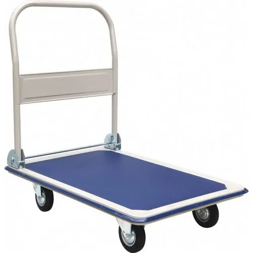 Cărucior plat albastru, 150 kg