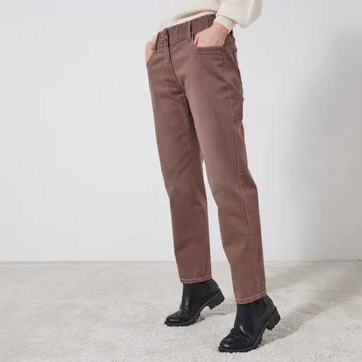 Blugi mama cu talie elastică