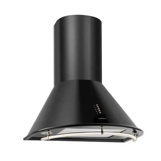 Klarstein Noir capota retro inox 60cm negru 430m3