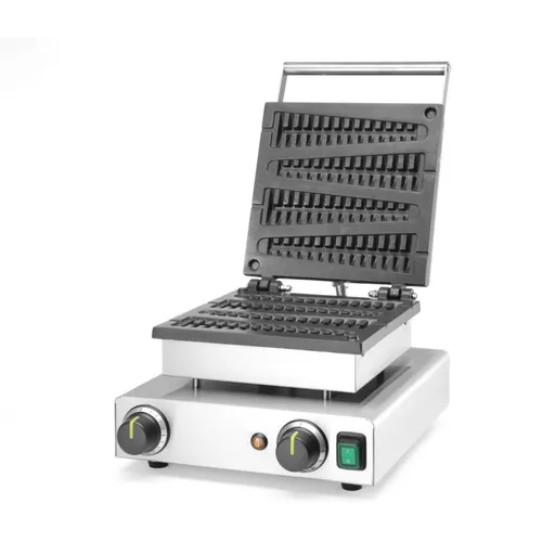 Aparat vafe conice Lollypop Hendi, 1750W, timer,termostat reglabil 50°C-220°C, 3100x3950x(h)2300mm