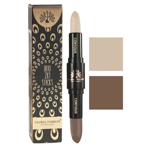 Corector + Concealer, Global Fashion, GC02 - Stick Duo 2in1 pentru Fata,