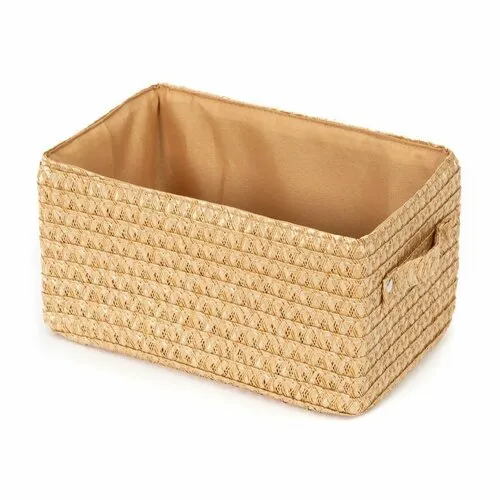 Coș de depozitare Compactor LILOU, 23 x15 x 12 cm, bej, bej