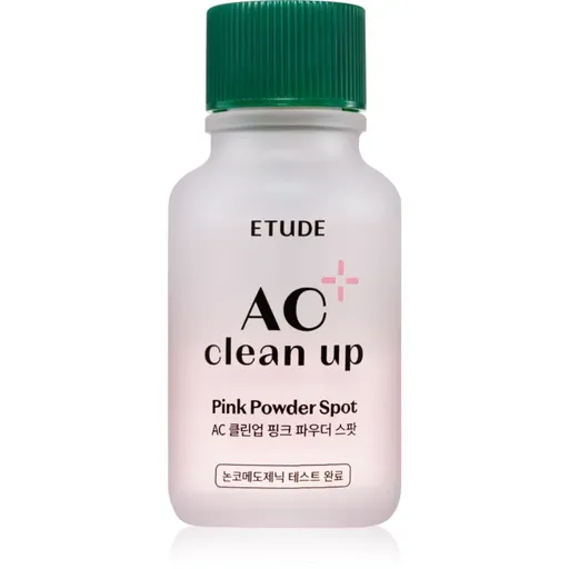 ETUDE AC Clean Up Pink Powder Spot tratament topic pentru acnee cu efect calmant 15 ml