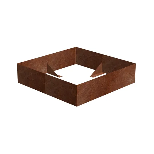 Alto Paturi ridicate 148 x 148 x 36 cm, corten CORGARDEN 1013