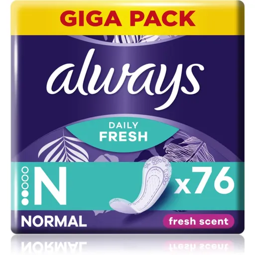 Always Daily Fresh Normal absorbante produs parfumat 76 buc