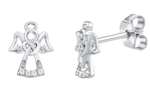 Silvego Cercei fini din argint cu zirconii transparenți MW2233E