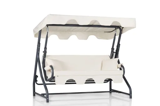 Balansoar de gradina 3 locuri, Hanah Home, Olea 9, Multicolor