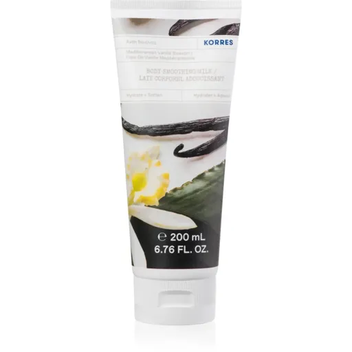 Korres Mediterranean Vanilla Blossom loțiune de corp hidratantă cu ulei de migdale 200 ml