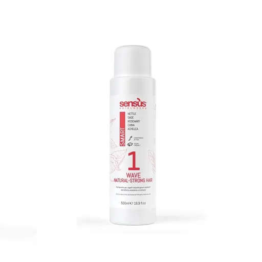 Solutie Permanenta Pentru Par Normal - Puternic Sensus Smart Wave 1, 500 ml