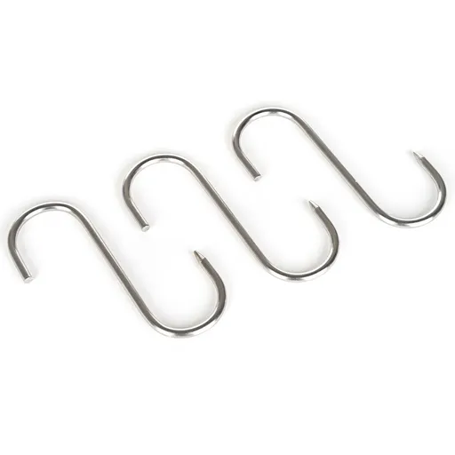Banquet Cârlig din oțel inoxidabil pentruafumătoare AKCENT 11 x 8,5 cm, 3 buc., S