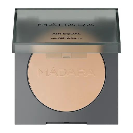 MÁDARA Pulbere minerală de mătase Air Egual (Soft Silk Mineral Powder) 9 g 02 Beige