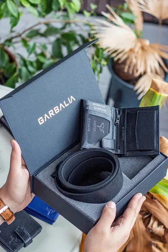 Set portofel și curele (2 bucăți), Dortmund, Garbalia