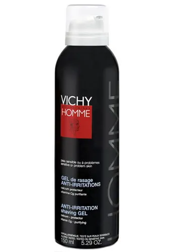 Vichy Gel de bărbierit pentru piele sensibilă sau problematică Homme (Anti-Irritation Shaving Gel) 150 ml