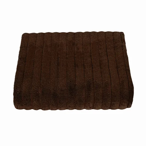 Prosop micro-bumbac DELUXE maro , 50 x 95 cm, maro, 50 x 95 cm