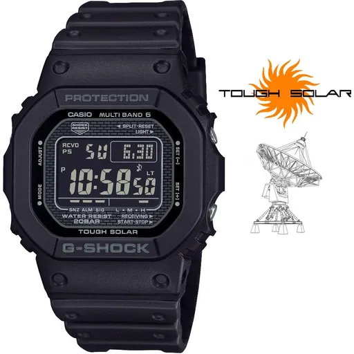 Casio G-Shock Original Solar Radio Controlat GW-5000HS-1ER (660) Made in Japan