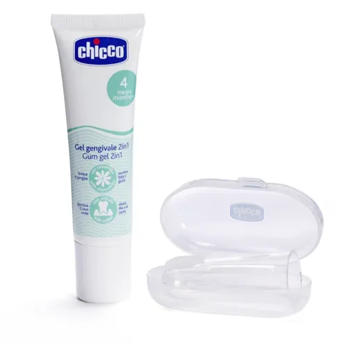 Chicco Oral Care Set set pentru îngrijirea dentară pentru bebeluși 4 m+ 1 buc