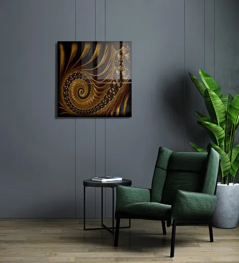 Tablou decorativ, 1300, Dimensiune: 40 x 40 cm, Multicolor