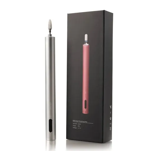 Freza / Pila Electrica Unghii Portabila Stilou Oranjollie Argintiu