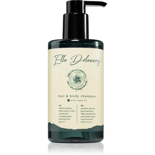 Ella Delannoy Hair & Body Shampoo șampon organic pentru corp si par 310 ml