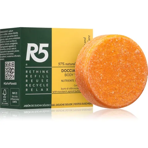R5 Nourishing gel de duș solid 70 g