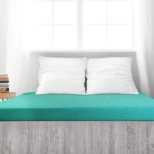 Cearșaf de pat 4Home din frotir Ideal verde turcoaz , 70 x 140 cm, turcoaz, 70 x 140 cm