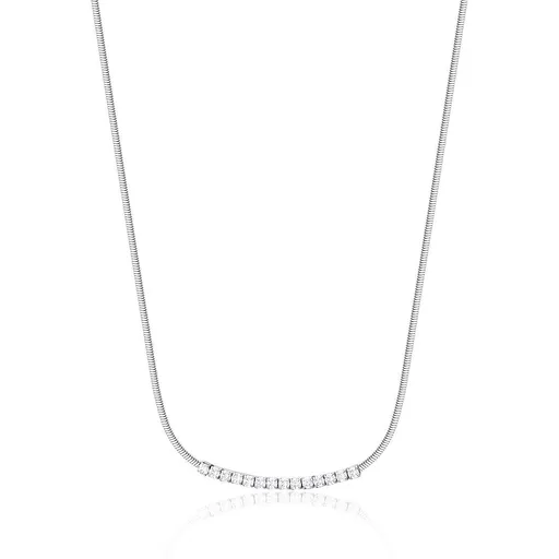 Brosway Colier fin cu cristale transparente Desideri BEIN006