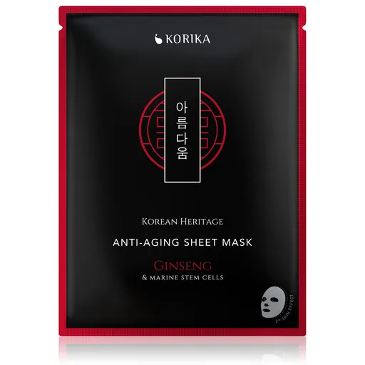 KORIKA Mască anti-îmbătrânire cu pânză Korean Heritage (Anti-Aging Sheet Mask) 25 g