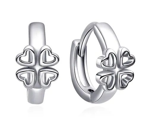 MOISS Cercei din argint pentru copii Trifoi E0000144