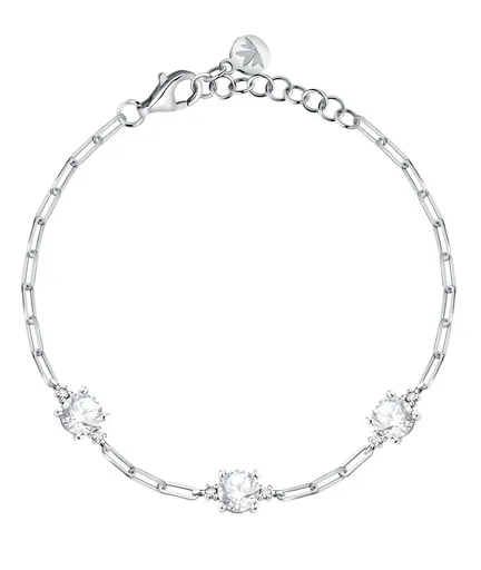 Morellato Brățară de argint pentru femei cu zircon cubic Tesori SAIW297