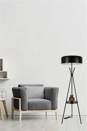 Lampadar, Opviq, 534LUN4438, Negru