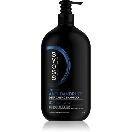 Syoss Intense Anti-Dandruff sampon anti-matreata pentru un scalp uscat, atenueaza senzatia de mancarime 750 ml