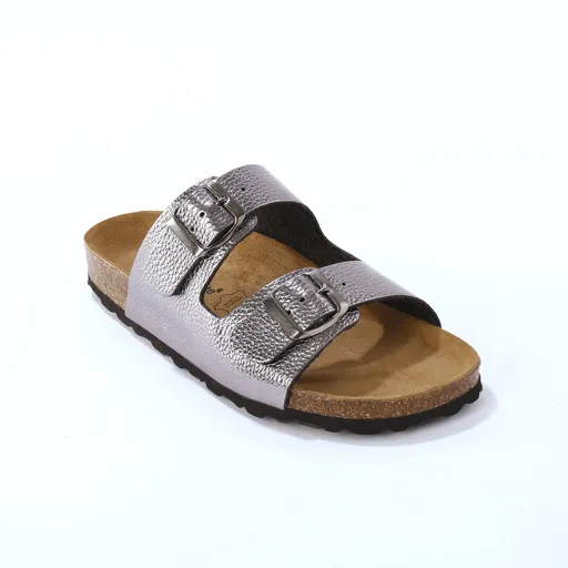 Papuci lăcuiți cu 2 catarame