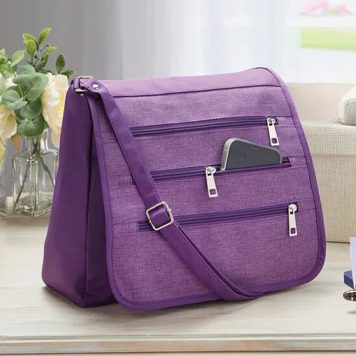 Geantă de umăr cu organizator