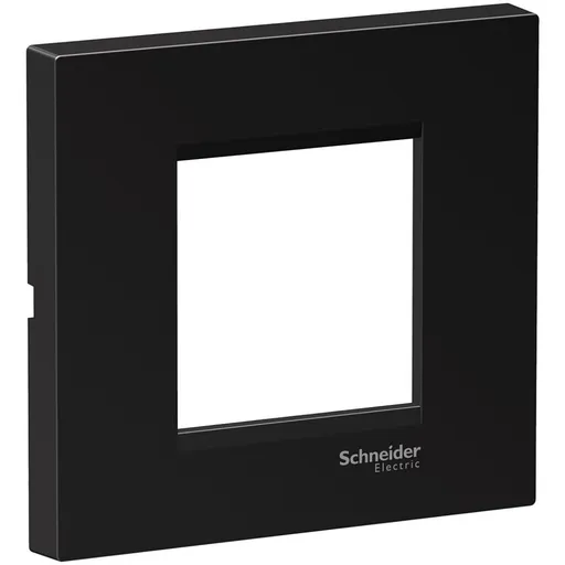Rama plata 2 module Schneider Easy Styl LMR7262005, negru metalic
