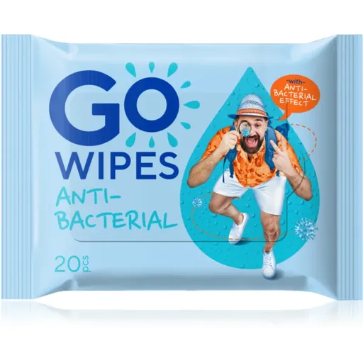 GoWipes Antibacterial Servetele umede cu efect revigorant 20 buc