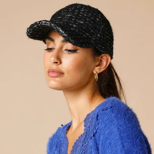 Șapcă cu aspect de tweed