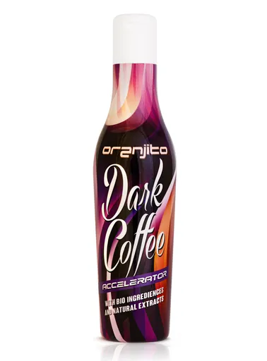 Oranjito Loțiune de bronzare pentru solar cu aromă de cafea cu lapte (Dark Coffee Accelerator) 200 ml