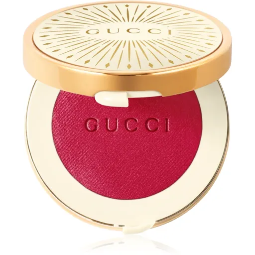 Gucci Gucci Beauty Glow Blush fard de obraz compact culoare 06 Bright Ruby 5.5 g