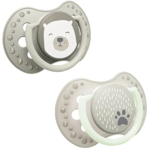 LOVI Buddy Bear suzetă 0-6m 2 buc