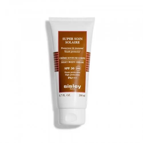 Sisley Cremă de protecție solară SPF 30 Super Soin Solaire (Silky Body Cream) 200 ml
