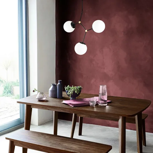 Lustra, Opviq, 892OPV1636, Alb/Negru