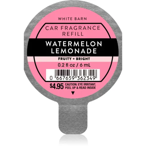 Bath & Body Works Watermelon Lemonade parfum pentru masina rezervă 6 ml