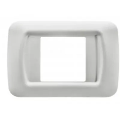 Rama ornament 2 module Gewiss System TOP GW22502, alb