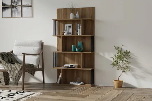 Corp biblioteca, Hanah Home, Alex, 80x160x21.8 cm, Maro