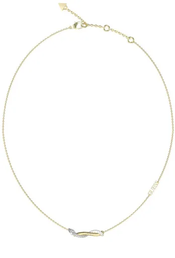 Guess Colier elegant cu pietre de zircon Twist JUBN05066JWYGRHT/U