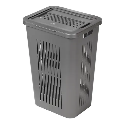Tontarelli Coș pentru rufe murdare BELLA 53 l, gri